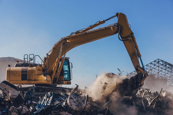 Modular Home Demolition in Brick