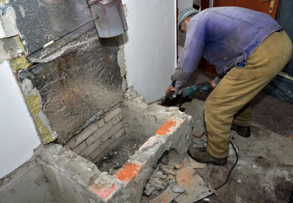 Chimney Removal Service in Brick