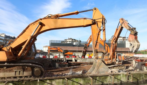 Industrial Demolition in Brick