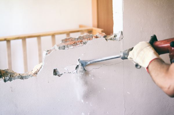 Interior Wall Removal in Brick