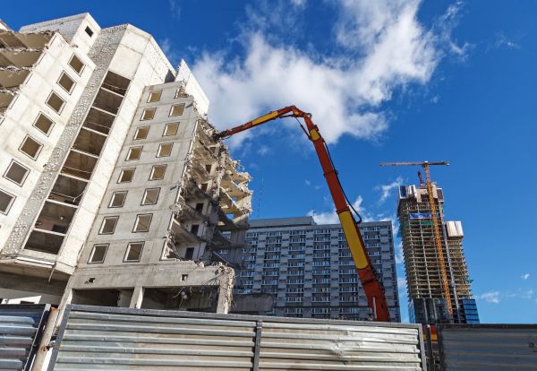 Commercial Site Demolition in Brick