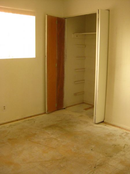 Closet Demolition in Brick